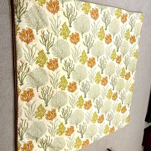 King sized duvet cover with pillow shams.